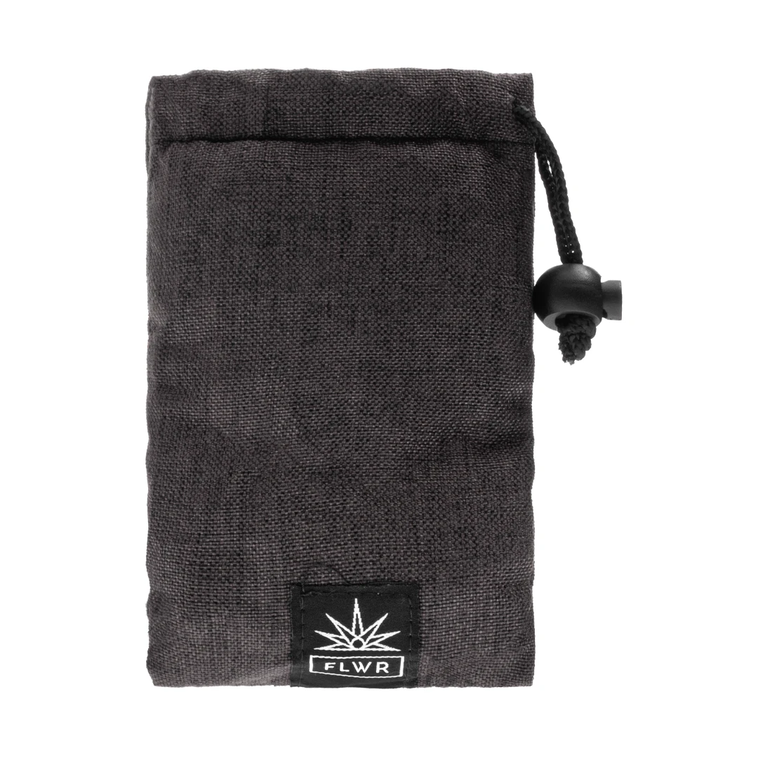 FLWR - BURLAP CHARCOAL PIPE STORAGE COZY POUCH - FLWR Main Image
