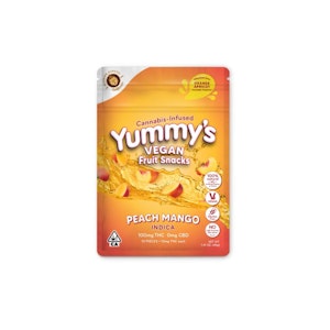 Glowing Buddha - Yummy's - Peach Mango | Yummy's Fruit Snacks 100mg THC | Glowing Buddha