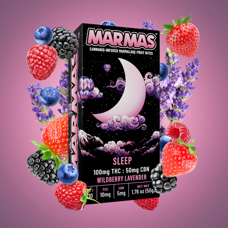Marmas - Marmas | Wildberry Lavender | 100 mg X 50 mg CBN Main Image