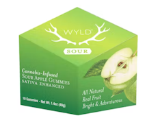 Wyld - Sour Apple Gummies 100mg