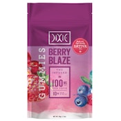 Dixie Gummies - Berry Blaze Sativa - 100mg