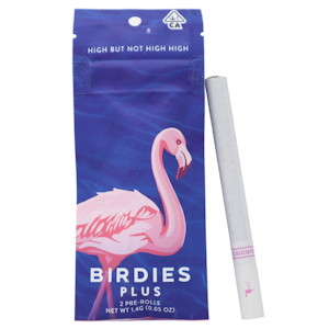 Birdies - Birdies Plus, 2pk Pre-rolls .7g each 