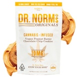 DR NORM'S: VEGAN PEANUT BUTTER CHOCOLATE CHIP COOKIES 100MG 10PK
