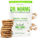 DR NORM'S: CHOCOLATE CHIP CBD COOKIES 1:1 100MG 10PK