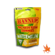 Banned | Watermelon | Live Hash Rosin Gummy | 200mg