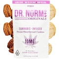 DR NORM'S: PECAN SHORTBREAD COOKIES 100MG 10PK