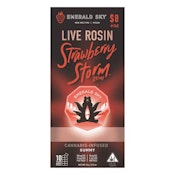 Strawberry Storm Gummies (10ct) - 100mg (S) - Emerald Sky
