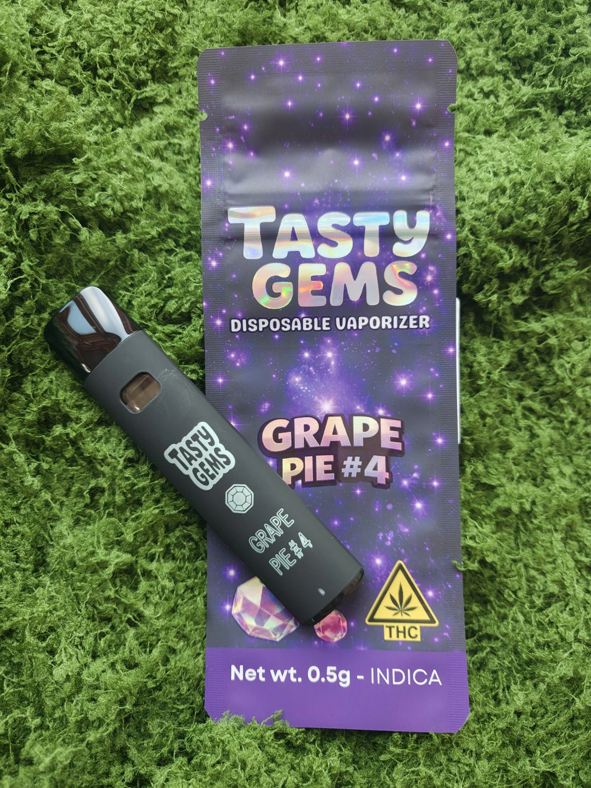 Tasty Gems - Tasty Gems | 0.5g Disposable | Grape Pie #4 Main Image
