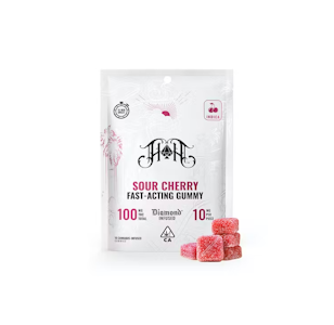 HEAVY HITTERS - Heavy Hitters - 100mg Fast Acting Gummies - Sour Peach