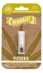 Humboldt Seed Company - Pistachio - 10pk Feminized Seeds - Humboldt Seed Company