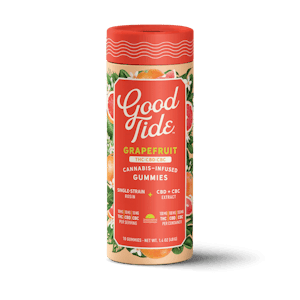 GOOD TIDE - Grapefruit - 1:1:1 THC/CBD/CBC - 10pk - 100mg