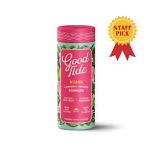GOOD TIDE - Guava, Hash Rosin Gummies, 10 pack