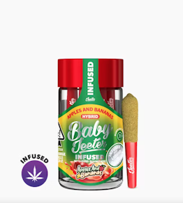 Baby Jeeter - Apples & Bananas .5G Infused Pre-Rolls (5 Pack)