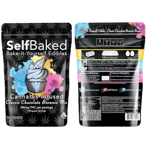 Self Baked - Brownie Mix - 100mg - Self Baked