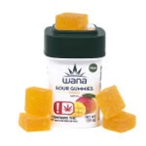 WANA - Sour Mango (100mg) Gummies (S)