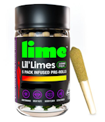 Lime - Pineapple Express Lil' Limes Mini Preroll 5 Pack 3g