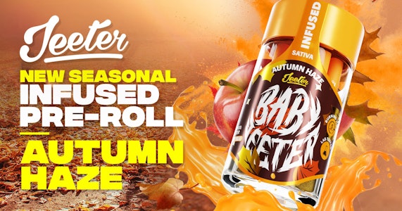 Jeeter - Autumn Haze | Infused Pre-roll Pack | Baby Jeeter