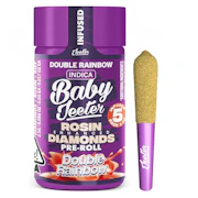 Jeeter Baby Infused 5pk Prerolls 2.5g Double Rainbow