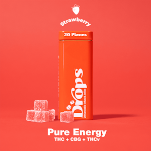 DROPS - DROPS | STRAWBERRY 1:1:2 THC/CBG/THCV - 20PK | EDIBLE