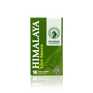 HIMALAYA - HIMALAYA - Cartridge - Shmac #1 - Live Resin Sauce - 1G