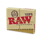 ROLLING PRE-ROLLED PAPER TIPS - RAW