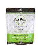 10pk - Chocolate Chip Sativa Cookies - 100mg - Big Pete's