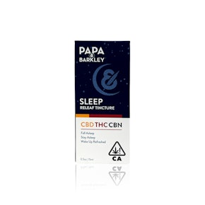 PAPA & BARKLEY - Tincture - Sleep - CBD:THC:CBN - 2:4:1: - 15ML