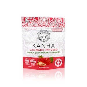 KANHA - KANHA - Edible - Strawberry - Gummies - 100MG