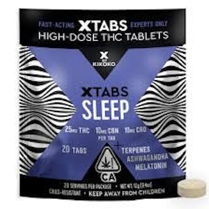 KIKOKO - [Kikoko] THC Tablet - 50mg - Xtabs - Sleep