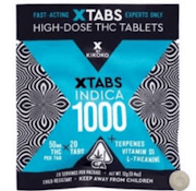 [Kikoko] THC Tablet - 50mg - Xtabs - Indica 20ct (I)