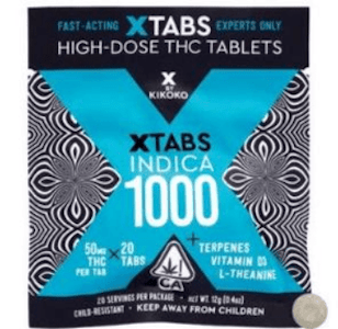 KIKOKO - [Kikoko] XTabs - 1000mg - Indica 