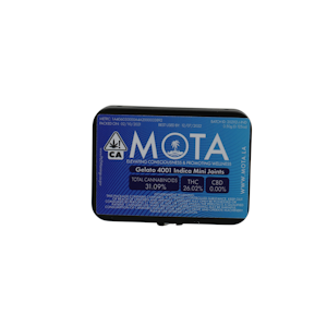 MOTA - 3.5g Gelato 4001 Tin Pre-Roll Pack (10 pack) - MOTA