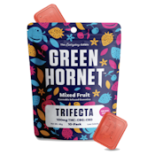 Green Hornet Gummies - Trifecta - THC + CBD + CBG - 100mg