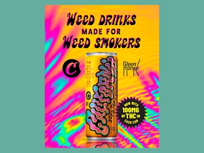 Cookies - GREEN MONKE EUPHORIA: Iced Tea & Lemonade Beverage: 12oz Can