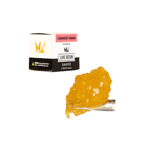 West Coast Cure - Strawberry Banana | Live Resin Sauce 1g (H) | West Coast Cure