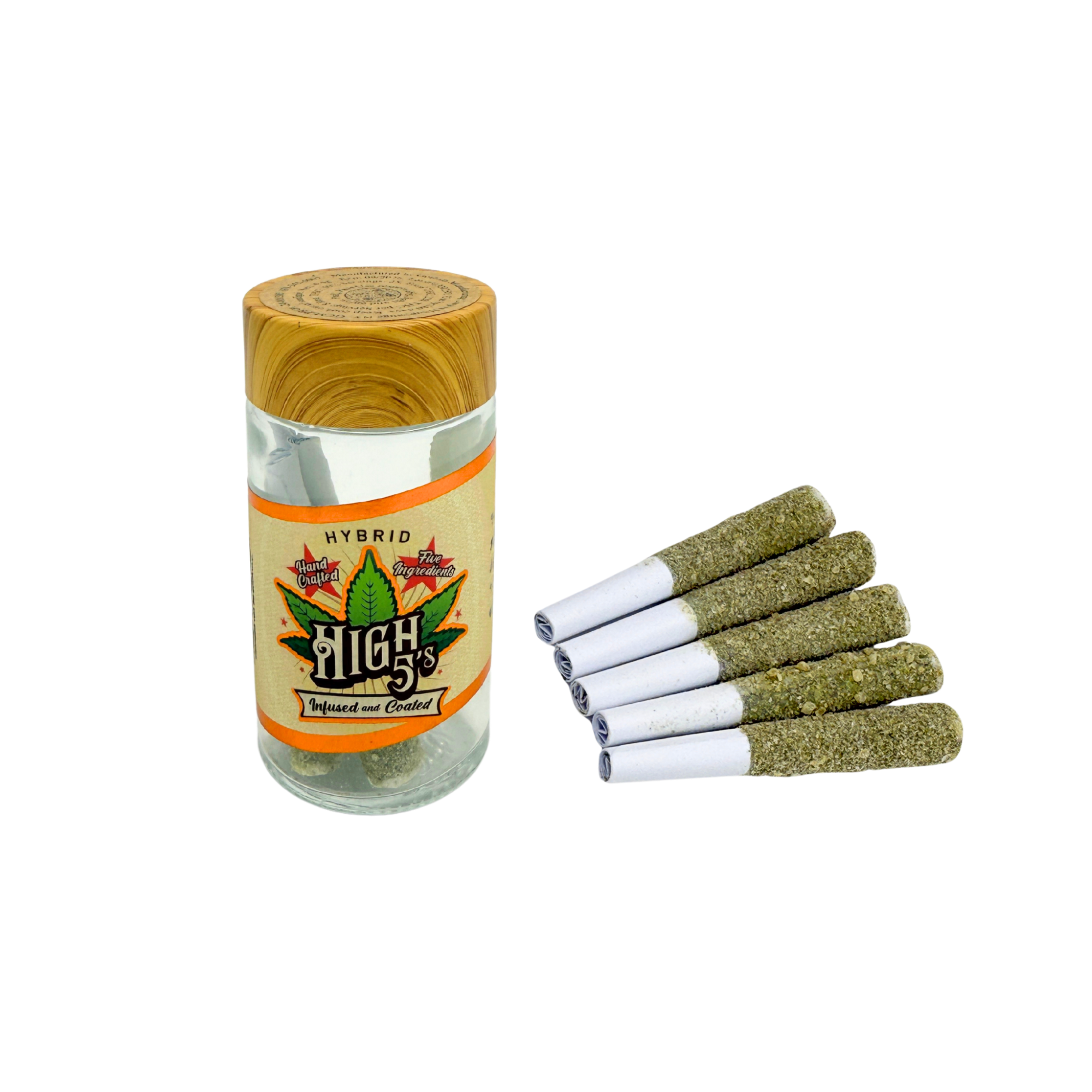 High 5 | Chimera x Jack Herer (5x Infused) - 5pk Preroll