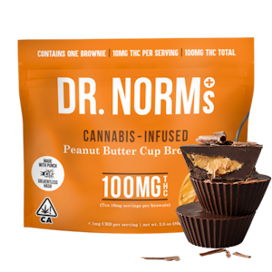 Dr. Norm's - Solventless Peanut Butter Cup Brownie