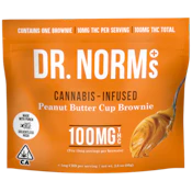 [Dr Norms] Brownie - 100mg - Peanut Butter Cup (H)