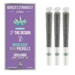 PRESIDENTIAL X THC DESIGN: CRESCENDO MOON ROCK MINI PREROLLS 1.5G 3PK