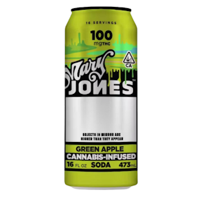 Mary Jones - Green Apple Soda - 100mg