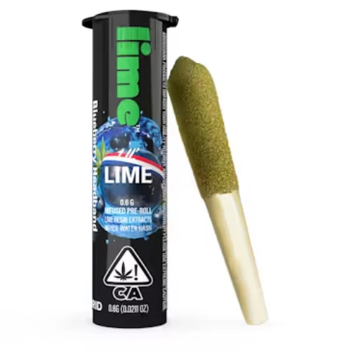 Lime - Lime - Preroll - Infused - Lil Lime - Blueberry Headband - .6G Main Image
