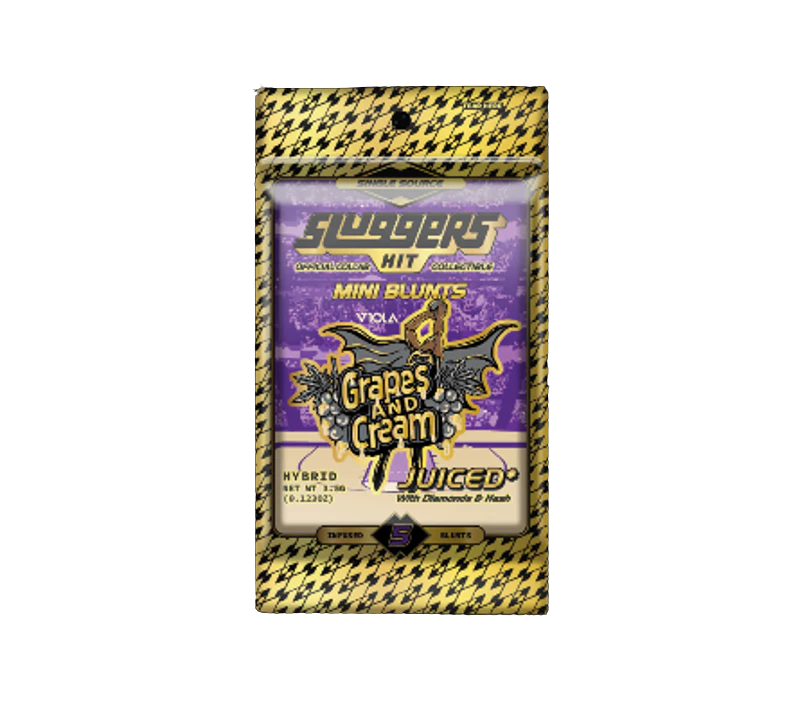 Sluggers Hit - Sluggers - Blunt - Infused - Grapes & Cream - 5 Pack Main Image