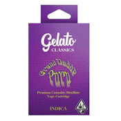 [Gelato] Cartridge Flavors- 1g - Grand Daddy Purp (I)