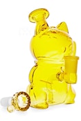 Glass - 5.5" Lucky Cat Water Pipe 14mm