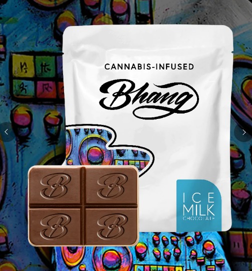 Extra Strength Milk Chocolate THC Edibles, Coned