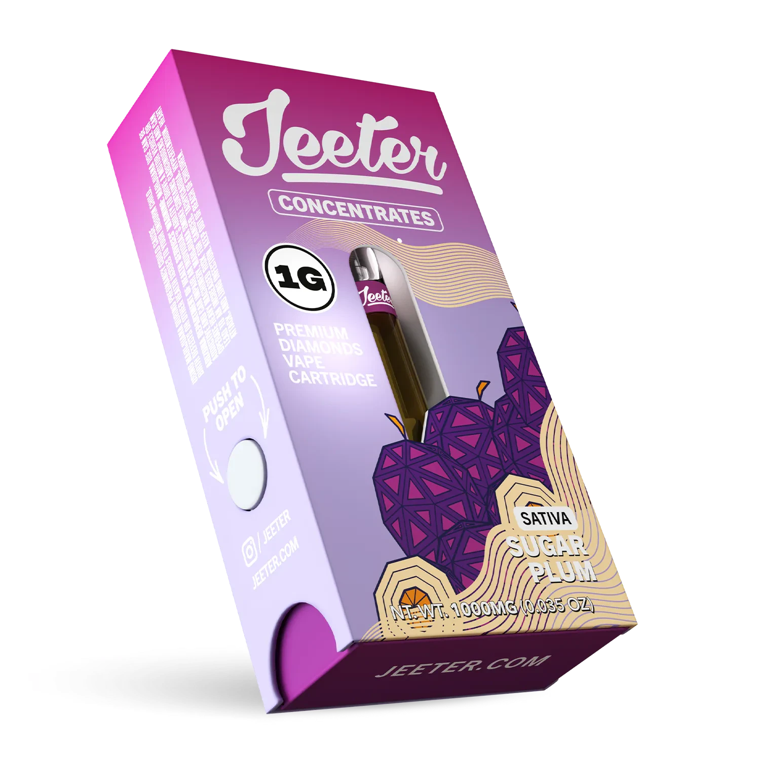 Jeeter - Jeeter - Liquid Diamonds 1g Vape Cartridge - Sugar Plum Main Image