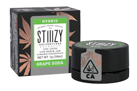 STIIIZY: Grape Soda Live Rosin Jam 1g (H)