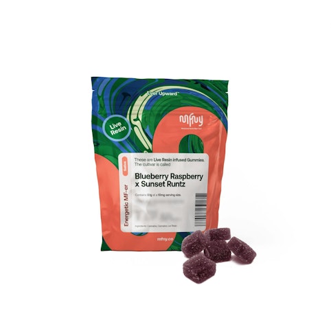 MFNY - Blueberry Raz x Sunset Runtz Live Resin Gummies