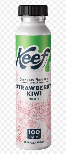 KEEF - [Keef] THC Beverage - 100mg - Strawberry Kiwi (H) Main Image