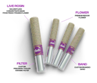 Pinkcasso (H) | 1.3g Rosin Preroll | Jeeter Cannon
